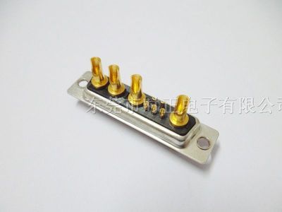 大电流9W4焊线式连接器 工业级高功率连接的可靠选择